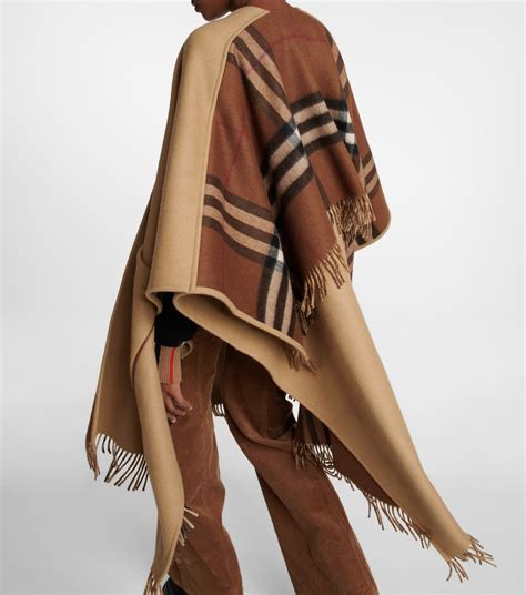 poncho burberry outlet|how to authentic burberry poncho.